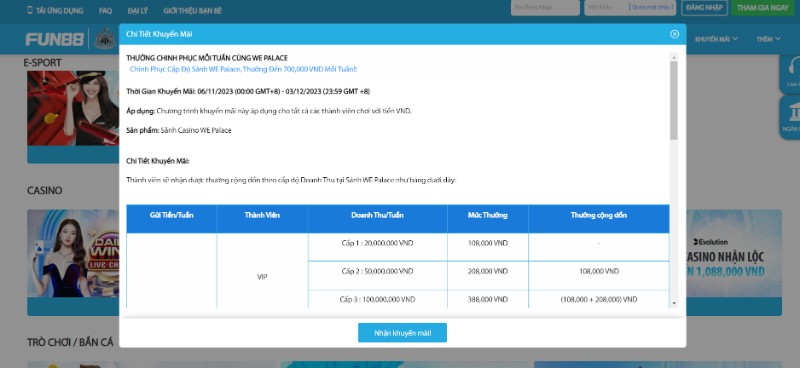 Khuyến mãi Fun88 - Đa dạng sự kiện siêu khủng tại nhà cái 15 Khuyến Mãi Khủng Tại Fun88 Tặng Người Chơi We Place